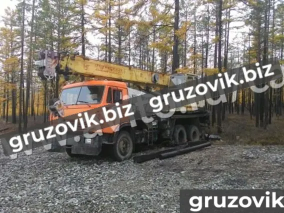 Автокран Камаз 53215 2005 года б/у