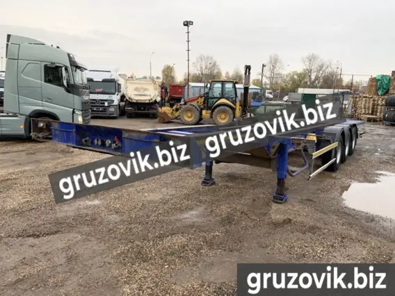 Полуприцеп-контейнеровоз Meusburger 40 2012 года новый фото 3