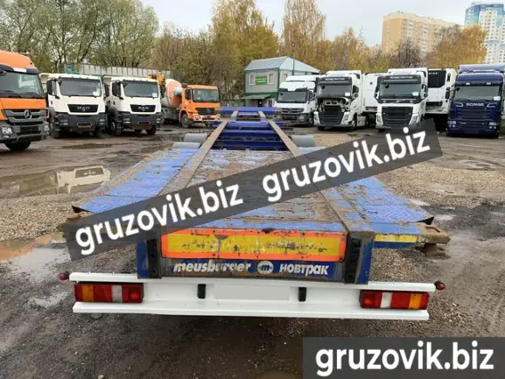 Полуприцеп-контейнеровоз Meusburger 40 2012 года новый фото 5