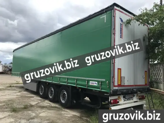 Шторный полуприцеп Schmitz CARGOBULL SCB*S3T 2016 года б/у