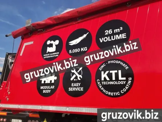 Самосвальный полуприцеп Kassbohrer DL 26 2020 года новый фото 10