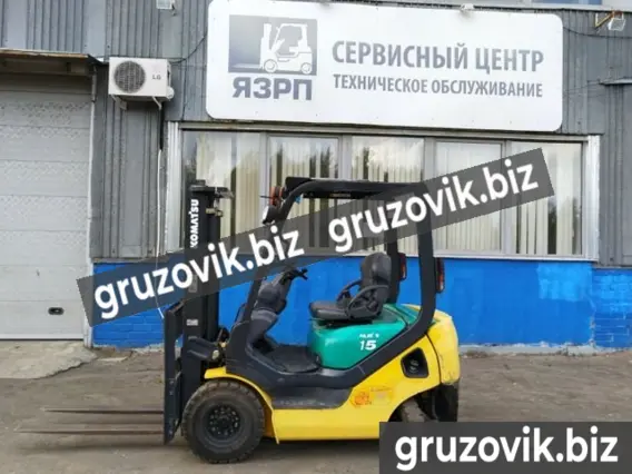 Вилочный погрузчик Komatsu FG15T-20 2007 года б/у фото 2