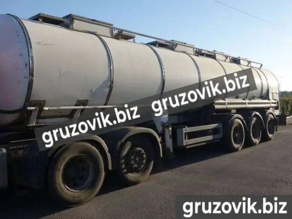 Пищевая автоцистерна АЦПТ Volvo FM12 2005 года б/у фото 3