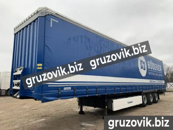 Шторный полуприцеп Krone SD 2017 года б/у
