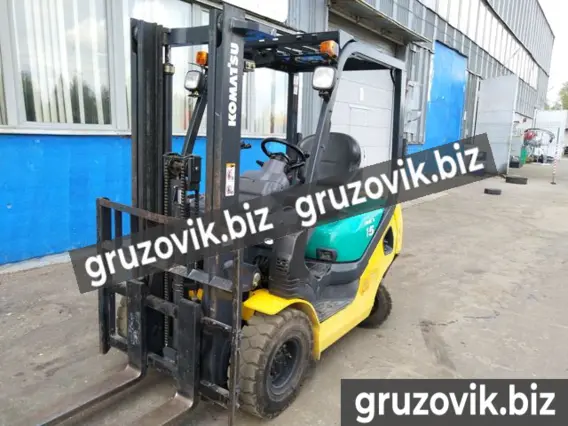 Вилочный погрузчик Komatsu FG15Т-20 2007 года б/у фото 3