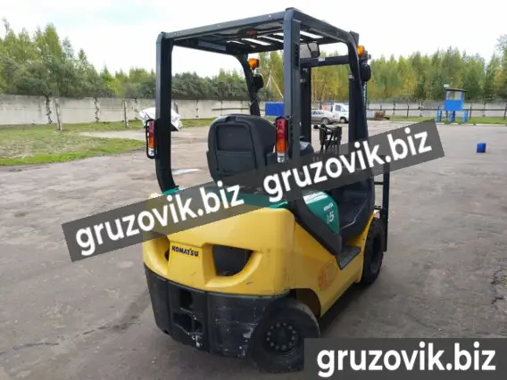 Вилочный погрузчик Komatsu FG15Т-20 2007 года б/у фото 5
