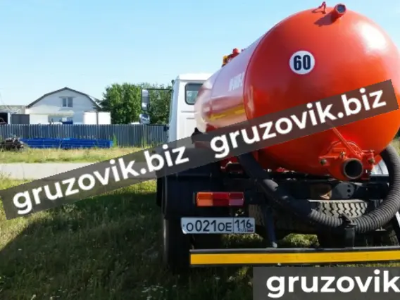 Вакуумная автоцистерна ГАЗ 3309 2011 года б/у фото 4