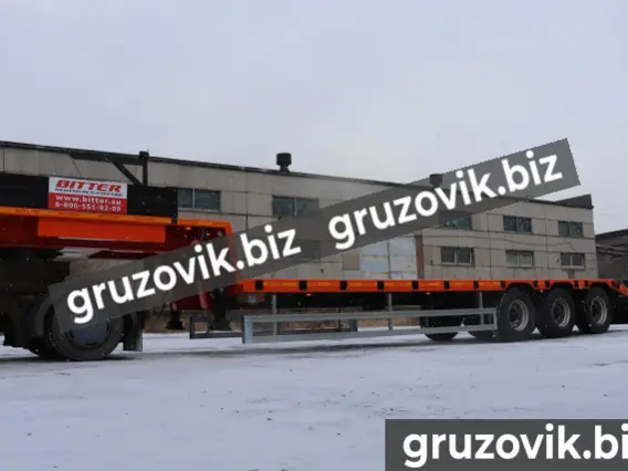 Трал Bitter тяжеловоз 2020 года новый фото 7