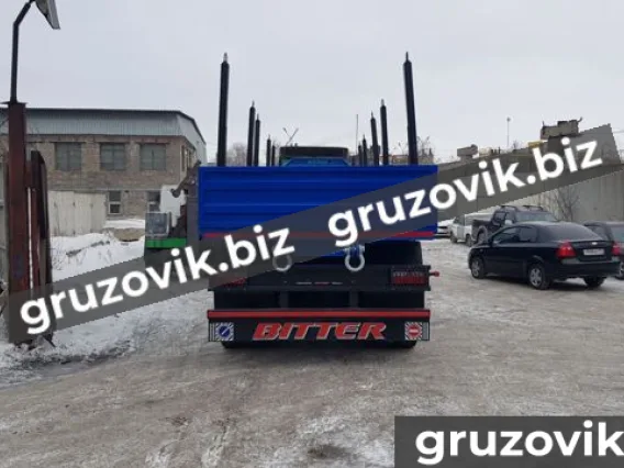 Бортовой BITTER полуприцеп-лесовоз 2020 года новый фото 3