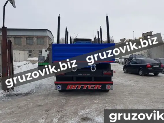 Бортовой BITTER полуприцеп-лесовоз 2020 года новый фото 3