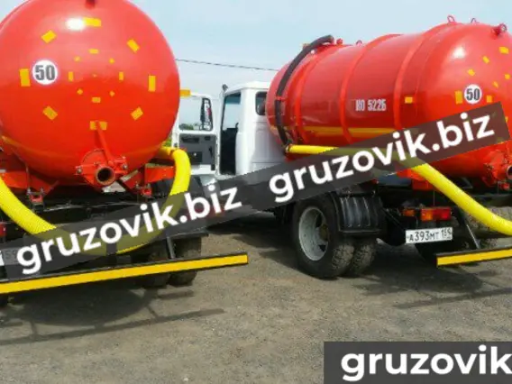 Вакуумная автоцистерна ГАЗ 3309 2019 года новый фото 2