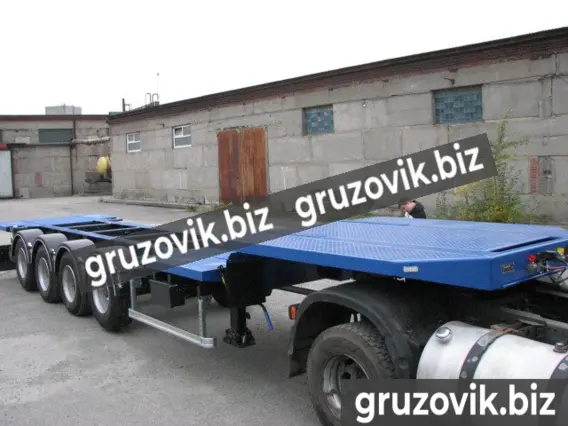 Полуприцеп-контейнеровоз Bitter контейнеровоз 2020 года новый фото 10