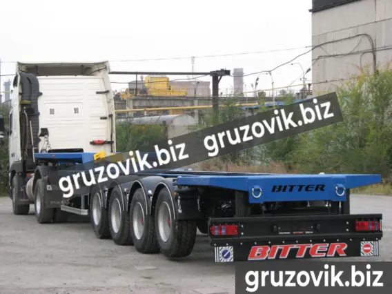 Полуприцеп-контейнеровоз Bitter контейнеровоз 2020 года новый фото 12