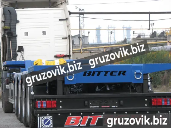 Полуприцеп-контейнеровоз Bitter контейнеровоз 2020 года новый фото 2