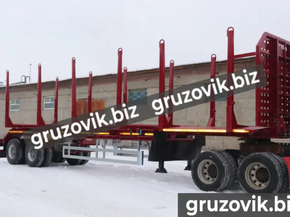 Полуприцеп-сортиментовоз Bitter Сортиментовоз-лесовоз 2020 года новый фото 5