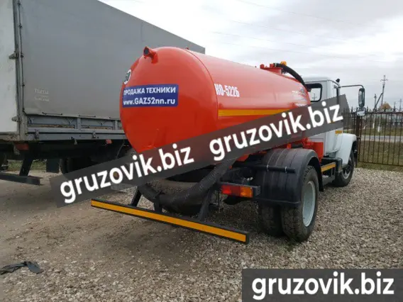 Вакуумная автоцистерна ГАЗ 3309 2019 года новый фото 8