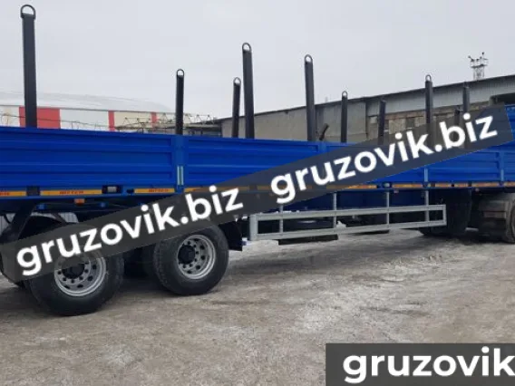 Бортовой Bitter полуприцеп-лесовоз 2020 года новый фото 4