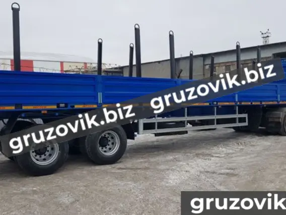 Бортовой BITTER полуприцеп-лесовоз 2020 года новый фото 5