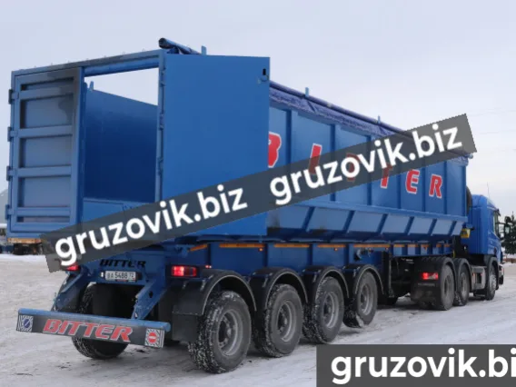 Самосвальный полуприцеп Bitter ломовоз 2020 года новый фото 8