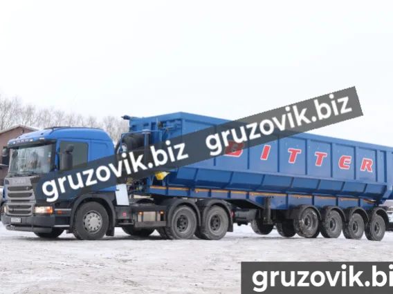 Самосвальный полуприцеп Bitter ломовоз 2020 года новый фото 9