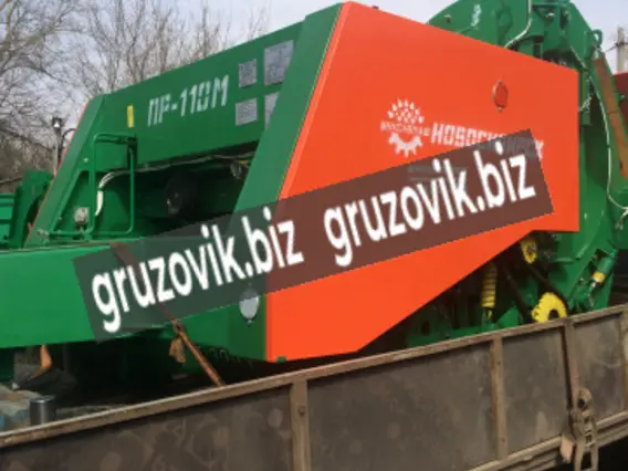 Пресс-подборщик пр 110М 2020 года новый фото 2