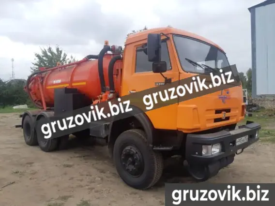 Вакуумная автоцистерна KAMAZ LG933L 2019 года б/у фото 4