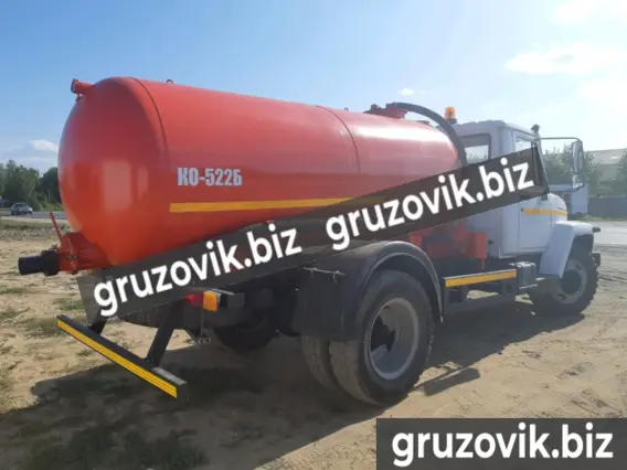 Вакуумная автоцистерна ГАЗ 3309 2005 года новый фото 3