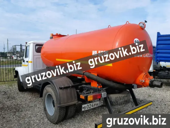 Вакуумная автоцистерна ГАЗ 3309 2005 года новый фото 5
