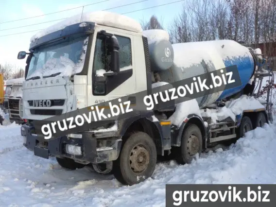 Бетоносмеситель IVECO Trakker AD410T41 2012 года б/у фото 2