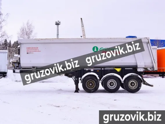 Самосвальный полуприцеп Grunwald 9453 2018 года б/у фото 11