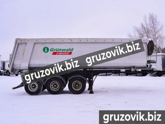 Самосвальный полуприцеп Grunwald 9453 2018 года б/у фото 15