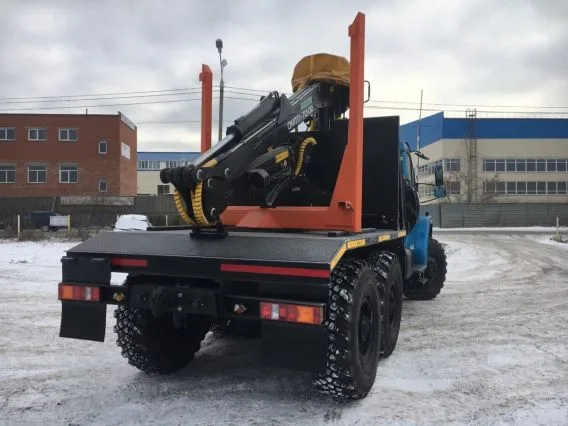 Лесовоз Урал 5557 2022 года новый фото 3