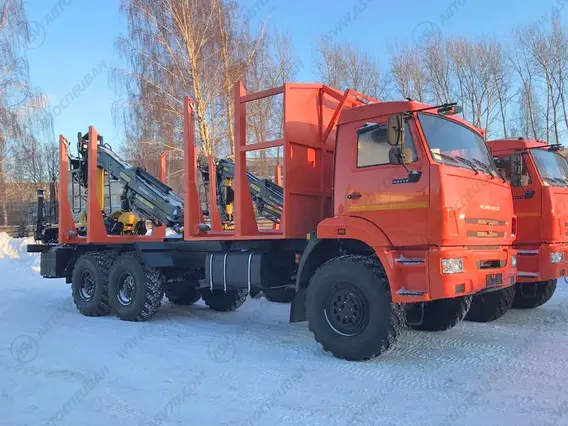 Лесовоз с КМУ Камаз 43118-3011-50 2019 года б/у