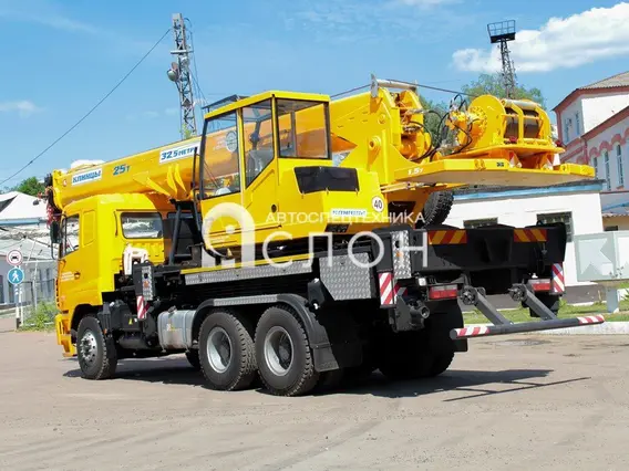 Автокран Клинцы КС-55713-12К-4В (овоид) CAMC HN3250 2018 года новый фото 2