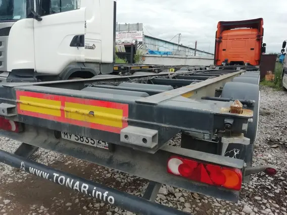 Полуприцеп-контейнеровоз Тонар 9989 2018 года б/у фото 8