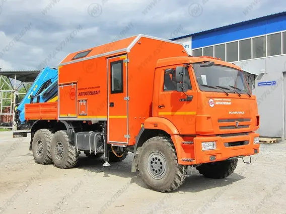 Лаборатория Камаз 43118-3027-46 с КМУ ИМ-180 2018 года новый