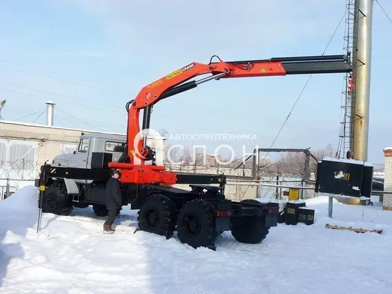 Тягач с КМУ Урал 4320 2018 года новый фото 3