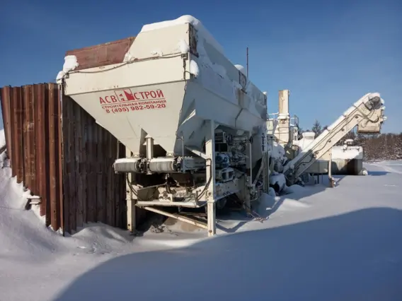 Мобильный асфальтобетонный завод Terex E100P 2011 года б/у фото 7