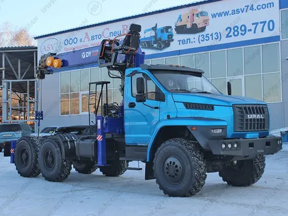 Тягач с КМУ Урал Next 4320-6952-74Г38 2018 года новый