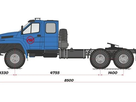 Тягач Урал NEXT 4320-74Е5 2019 года б/у