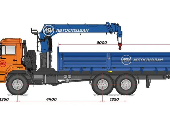 Самопогрузчик Камаз 43118-3027-46 2018 года новый фото 3