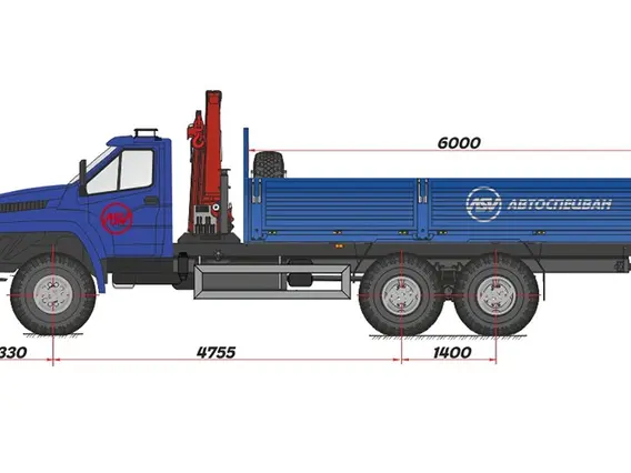 Самопогрузчик Урал Next 4320-6952-72Г38 2018 года новый