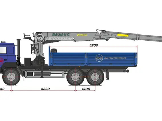 Самопогрузчик Урал 4320-4951-80М 2018 года новый