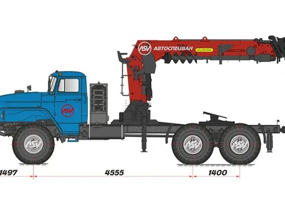 Тягач с КМУ Урал 4320-1912-60М 2018 года новый