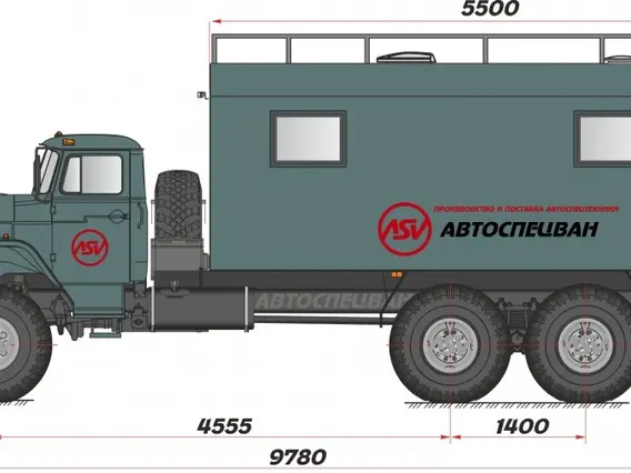 Автофургон Урал 4320 2018 года новый
