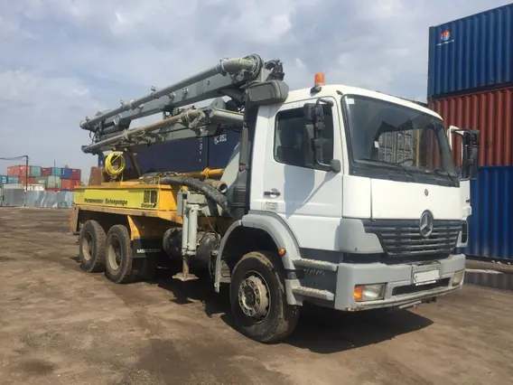 Бетононасос Mercedes-Benz Atego 2001 года б/у фото 11
