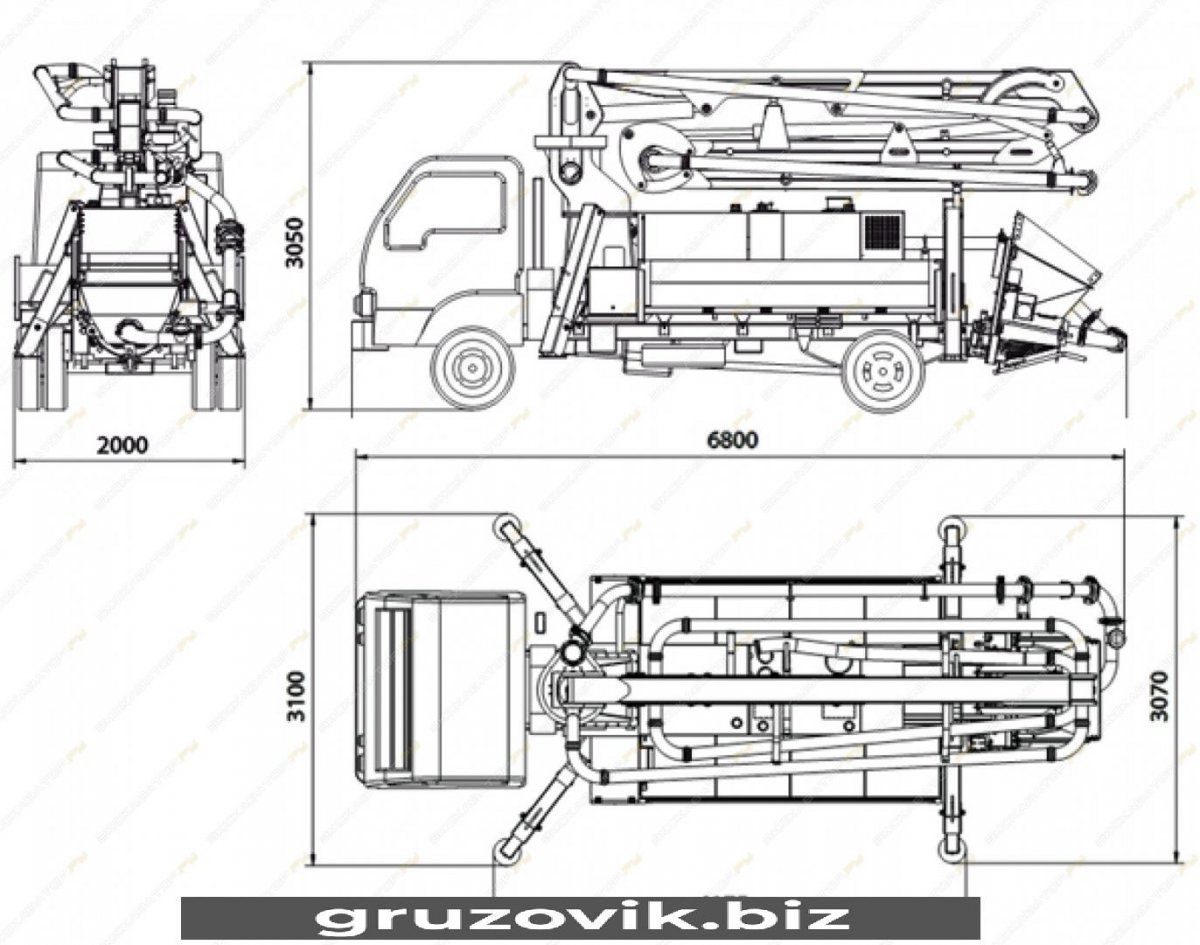 Бетононасос малогабаритный своими руками чертежи и ход работы