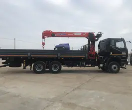 Самопогрузчик FAW J6 с КМУ  2024 года новый фото 3
