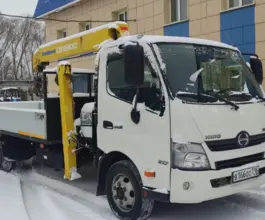Самопогрузчик HINO 300 с КМУ ShinMаywа СВ 2900 2018 года б/у фото 2