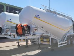 Полуприцеп-цементовоз ППЦ 34 м3  OZTAS TRAILER 2024 года новый